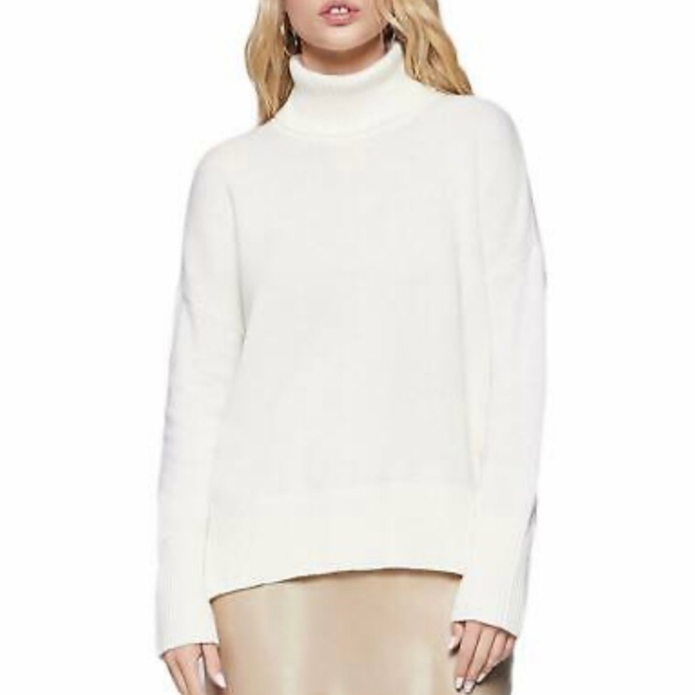 BCBGeneration high-low turtleneck sweater